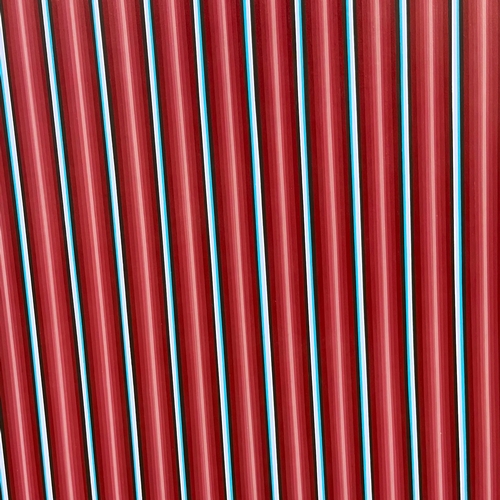 10 - PAUL DIGNAN. LUMEN 12. acrylic on mdf, 60cm x 60cm.