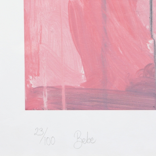 100 - STELLA VINE (B. 1969). BEBE. screen print in colour, 2008, signed, titled, dated and numbered from t... 
