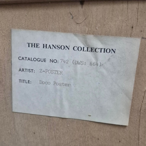 105 - D'OYLY CARTE OPERA COMPANY POSTER. GILBERT & SULLIVAN. The Hanson Collection label verso, 78cm x 53c... 