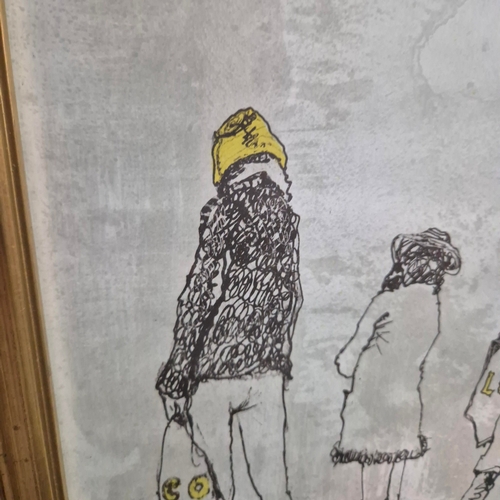 106 - JEAN JANSEM EXHIBITION POSTER. Galerie Du Carlton, 1975, The Hanson Collection label verso, 75cm x 5... 