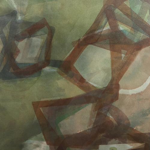 11 - IN THE MANNER OF OSCAR FERNANDEZ PANTOJA FRANCO. ABSTRACT. Oil on Canvas, 123cms x 107cms.