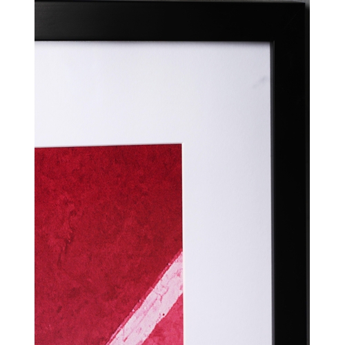 110 - MARK ILLUMINATI, QUEEN. framed and glazed, 98.5cm x 73cm approx.