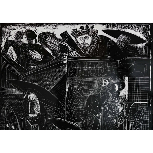 117 - PABLO PICASSO. DAVID AND BATHESHEBA. (d) Lithographic Serigraph, 58cms x 73cms, Published Mourlot Fr... 