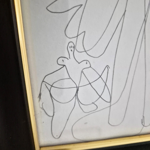 118 - PABLO PICASSO. LES DÉJEUNERS. Lithographie Offset, 18cms x 25cms Published Paris in LES DÉJEUNERS by... 