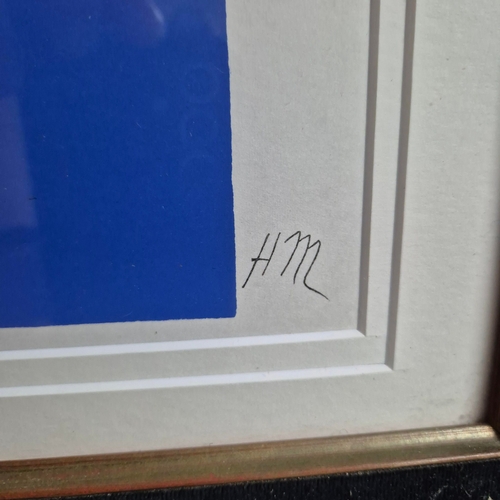 121 - HENRI MATISSE. NEU BLEU VII. lithograph, 57cm x 50cm, framed.