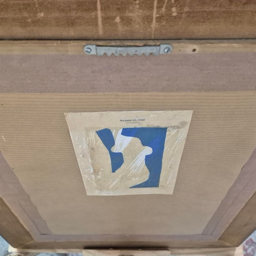 121 - HENRI MATISSE. NEU BLEU VII. lithograph, 57cm x 50cm, framed.