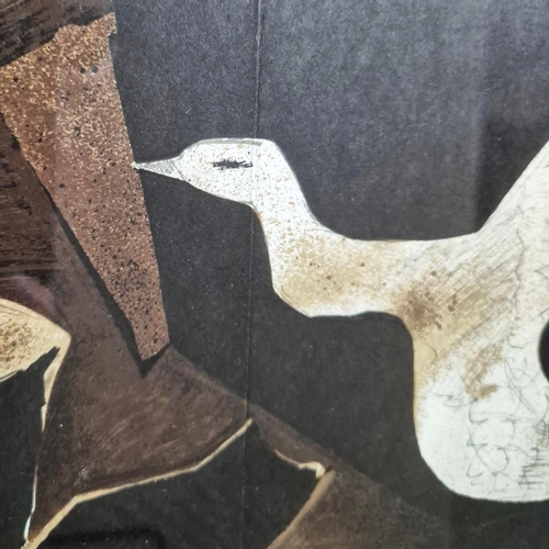 122 - GEORGE BRAQUE. L'OISEAUX ET SON NID. Lithograph, 37cms x 54cms, Lithograph, Published 1956 by Maeght... 
