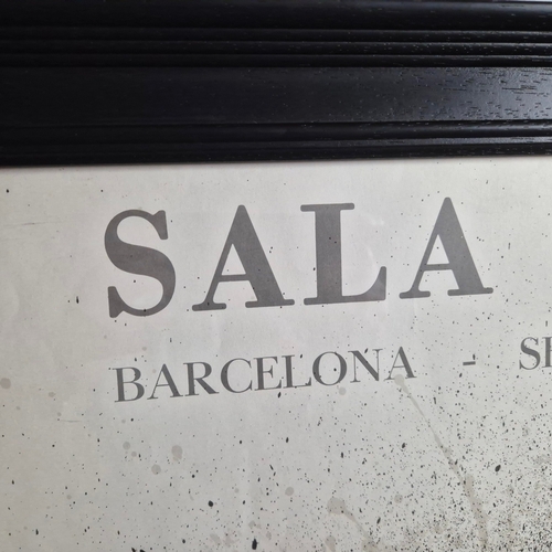 126 - JOAN MIRO. HOMENATGE A JOAN PRATIS. Lithograph, 74cms x 57cms, published by La Poligrafa, Barcelona,... 