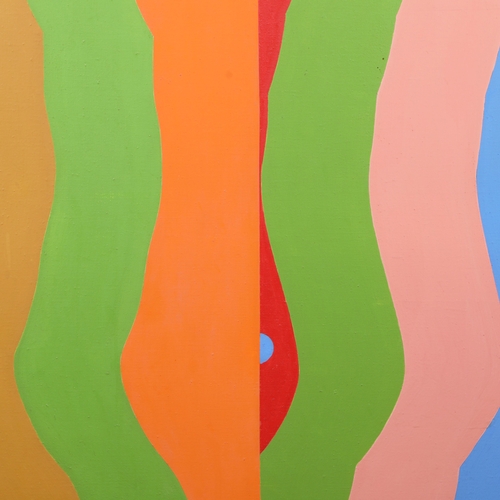 13 - GERI MORGAN (WALES 1926 - 2017). IMAGE. Oil on canvas, signed and titled verso verso and dated 1967,... 