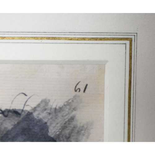 134 - PAUL GAUGUIN (FRENCH 1848-1903). FIGURES ET ANIMAUX DANS UN PAYSAGE. lithograph, 48cm x 41cm, framed... 