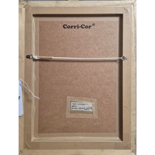 136 - GEORGE BRAQUE. LE BOUTEILLE. Lithograph, 36.5cm x 25cms, signed in the plate, framed ( Published 196... 