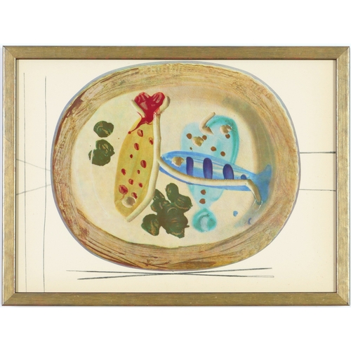 159 - PABLO PICASSO. A SET OF NINE QUADRICHROME PRINTS. after the ceramic plates by Picasso, suite: Cerami... 