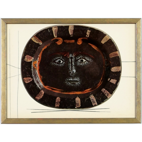 159 - PABLO PICASSO. A SET OF NINE QUADRICHROME PRINTS. after the ceramic plates by Picasso, suite: Cerami... 