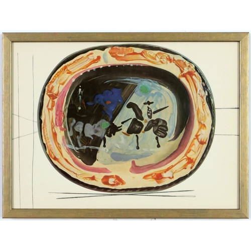 159 - PABLO PICASSO. A SET OF NINE QUADRICHROME PRINTS. after the ceramic plates by Picasso, suite: Cerami... 