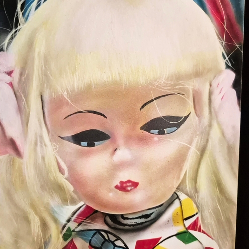 16 - CESAR J. SANTANDER. THE MERRY-GO-ROUND. acrylic on panel, on verso signed, titled and dated 'The Mer... 