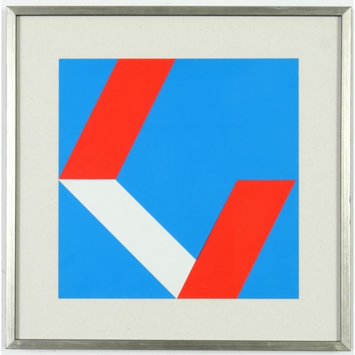161 - ELLSWORTH KELLY, WILLIAM TURNBULL, BOB BONIES & G PFAHLER. SHAPES OF COLOUR. a set of four original ... 
