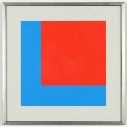 161 - ELLSWORTH KELLY, WILLIAM TURNBULL, BOB BONIES & G PFAHLER. SHAPES OF COLOUR. a set of four original ... 