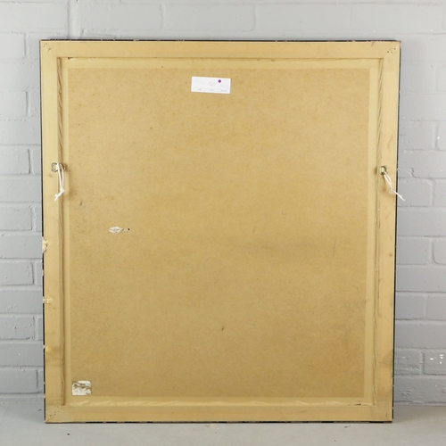 17 - SHIRLEY BRINSLEY (20TH CENTURY). JAVA. Mixed media collage, 99cm x 91cm, framed.