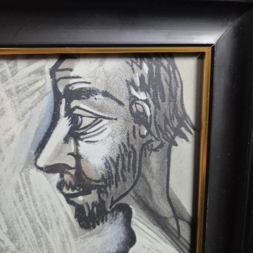 172 - PABLO PICASSO. AU BAISER D'AVIGNON. (d) Lithograph, 48cms x 33cms, signed and dated in plate, Framed... 