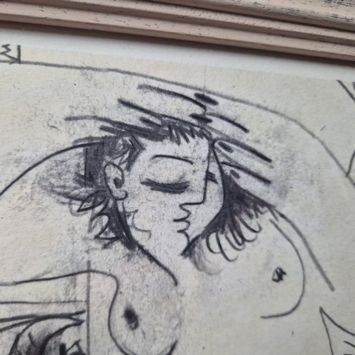 174 - PABLO PICASSO. LES DEJEUNERS. (d) Lithograph, 25cms x 36cms, dated in the plate, Framed (Published a... 