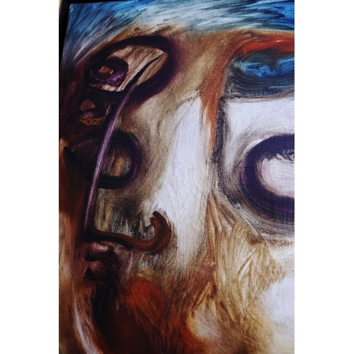 23 - GEORGE F CAMPBELL RHA RUA (IRISH, 1917-1979. HEAD. (d) Oil on Canvas, 56cms x 46cms, signed, Framed.... 