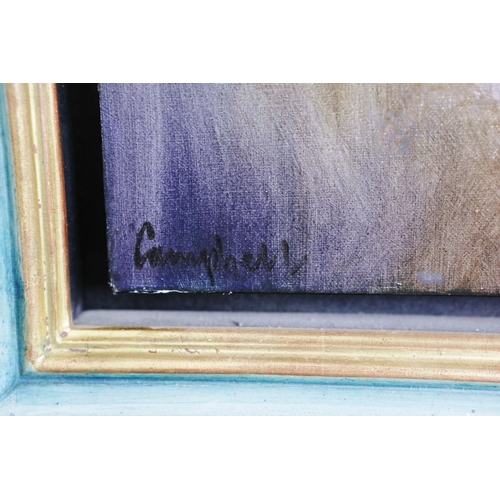 23 - GEORGE F CAMPBELL RHA RUA (IRISH, 1917-1979. HEAD. (d) Oil on Canvas, 56cms x 46cms, signed, Framed.... 