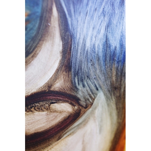 23 - GEORGE F CAMPBELL RHA RUA (IRISH, 1917-1979. HEAD. (d) Oil on Canvas, 56cms x 46cms, signed, Framed.... 