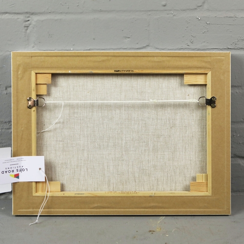 29 - ALAN FURNEAUX (BRITISH B.1953). SEASIDE LANDSCAPE. oil on canvas, 32.5cm x 42.5cm, framed.