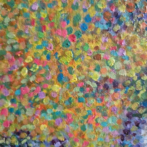 39 - AFTER PAUL SIGNAC. GOLFE JUAN. Oil on Board, 34cms x 49cms, signed 