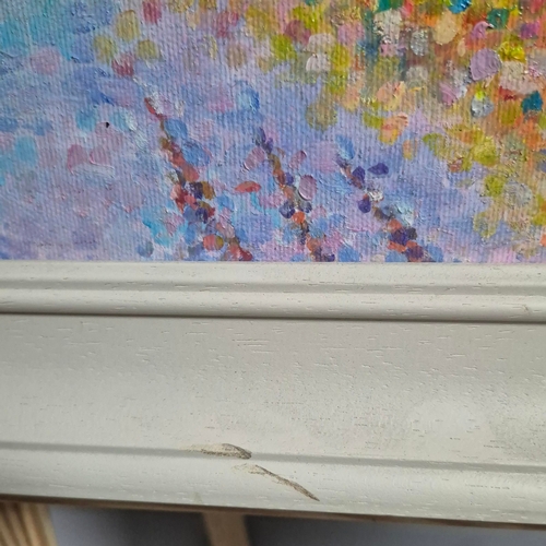 39 - AFTER PAUL SIGNAC. GOLFE JUAN. Oil on Board, 34cms x 49cms, signed 