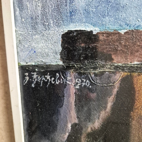 41 - ZARE DORDEVIC (1928-2017). STILL LIFE. Oil on Canvas, 57cms x 51cms, signed verso, Framed.