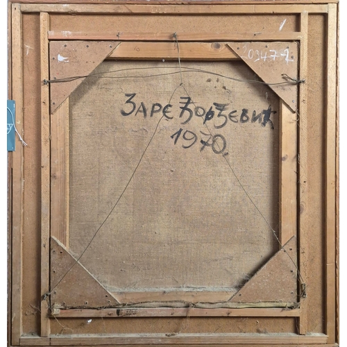 41 - ZARE DORDEVIC (1928-2017). STILL LIFE. Oil on Canvas, 57cms x 51cms, signed verso, Framed.