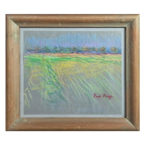 45 - PAUL MAZE (FRENCH/BRITISH 1887-1979). LANDSCAPE. pastel, 44cm x 49cm, framed.