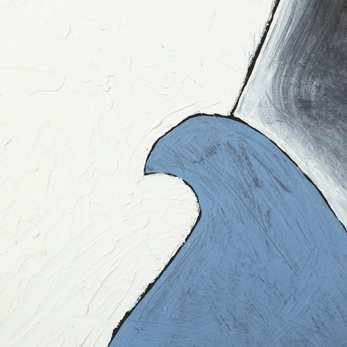 48 - 20TH CENTURY SCHOOL. ABSTRACT DIPTYCH (2). oil on board, each 58cm x 48cm (58cm x 96cm overall), fra... 