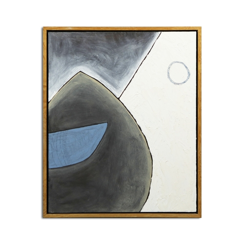 48 - 20TH CENTURY SCHOOL. ABSTRACT DIPTYCH (2). oil on board, each 58cm x 48cm (58cm x 96cm overall), fra... 