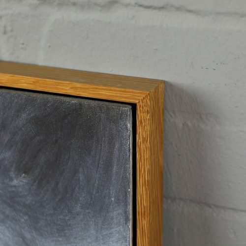 48 - 20TH CENTURY SCHOOL. ABSTRACT DIPTYCH (2). oil on board, each 58cm x 48cm (58cm x 96cm overall), fra... 