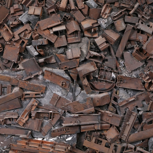 53 - FRANK J MILLER. LOS ANGELES. Mixed Media on Wood, 185cms x 152cms, (Purchased Woolff Gallery).