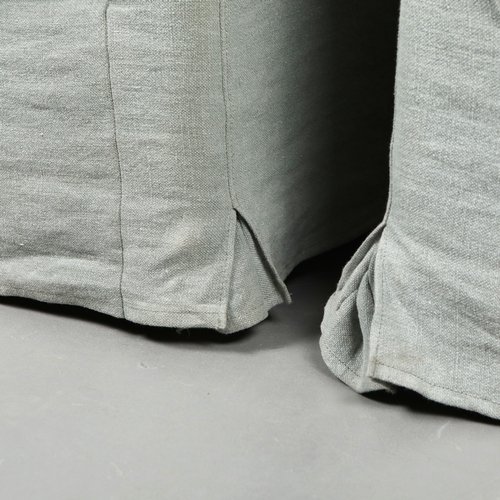 556 - NEPTUNE LONG ISLAND ARMCHAIRS, A PAIR. 85cm W each approx. (2).