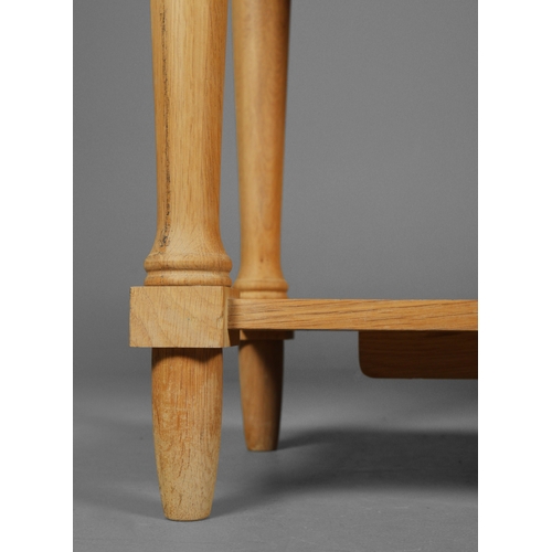 558 - NEPTUNE HENLEY CONSOLE TABLE. 130cm x 38cm x 77cm approx.