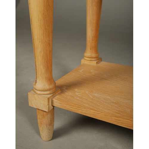 558 - NEPTUNE HENLEY CONSOLE TABLE. 130cm x 38cm x 77cm approx.