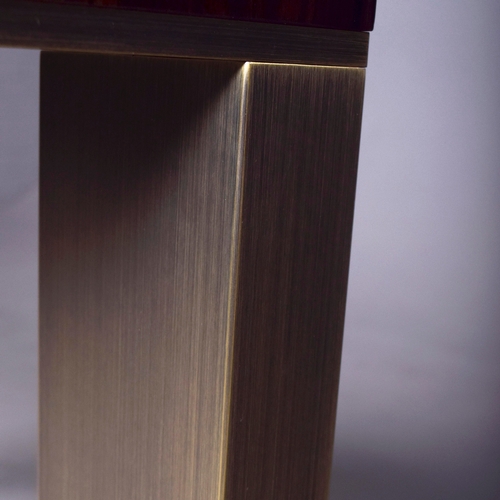 561 - DOM EDIZIONI KELLY CONSOLE TABLE. Domenico Mula, 160cm x 40cm x 77cm approx.