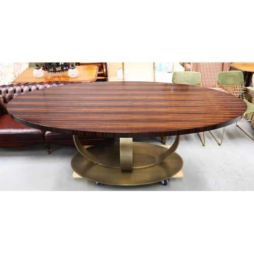 562 - ATTRIBUTED TO DOM EDIZIONI ANDREW DINING TABLE. by Domenico Mula, 80cm H x 240cm x 120cm approx.