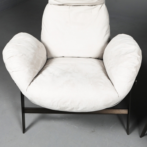 563 - ARKITEMPO JUPITER CHAIRS, A PAIR. Mauro Lipparini, 90cm W each approx. (2).