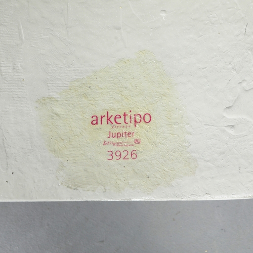 563 - ARKITEMPO JUPITER CHAIRS, A PAIR. Mauro Lipparini, 90cm W each approx. (2).