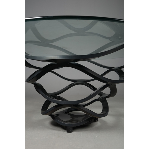 564 - REFLEX ANGELO NEOLITICO TABLE. by Tulczinsky, 160cm diam. x 73.5cm H approx.
