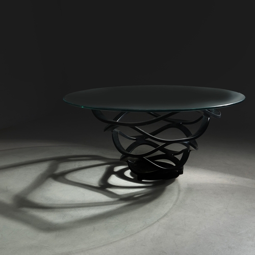 564 - REFLEX ANGELO NEOLITICO TABLE. by Tulczinsky, 160cm diam. x 73.5cm H approx.