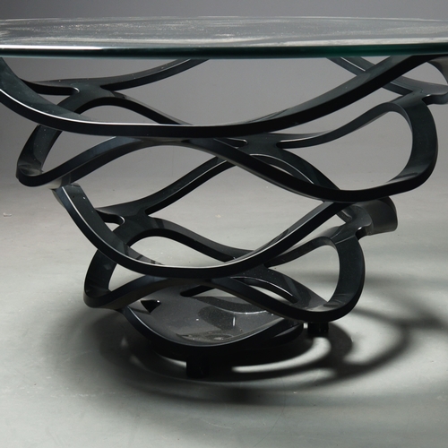 564 - REFLEX ANGELO NEOLITICO TABLE. by Tulczinsky, 160cm diam. x 73.5cm H approx.