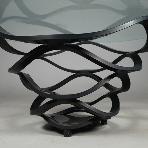 564 - REFLEX ANGELO NEOLITICO TABLE. by Tulczinsky, 160cm diam. x 73.5cm H approx.