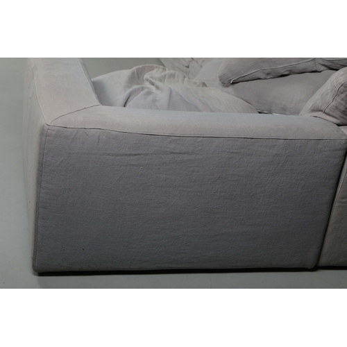 567 - ANDREW MARTIN TRUMAN SECTIONAL SOFA. 440cm W approx.