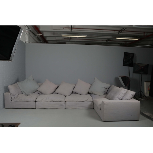 567 - ANDREW MARTIN TRUMAN SECTIONAL SOFA. 440cm W approx.